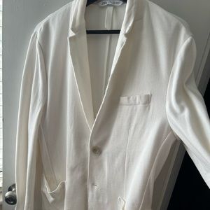 Zara cotton blazer